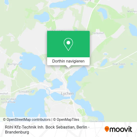 Röhl Kfz-Technik Inh. Bock Sebastian Karte