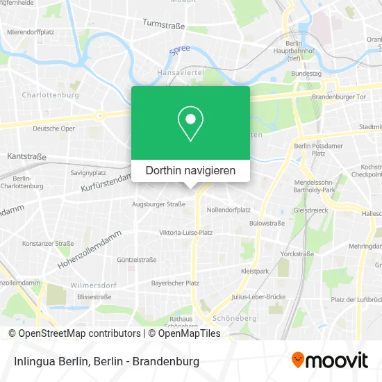 Inlingua Berlin Karte