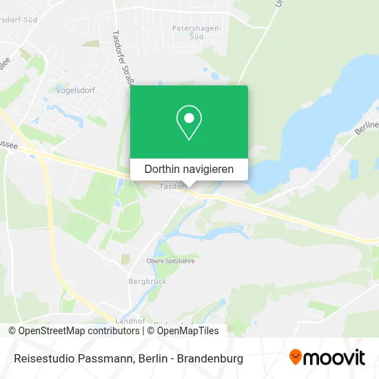 Reisestudio Passmann Karte