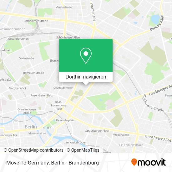 Move To Germany Karte