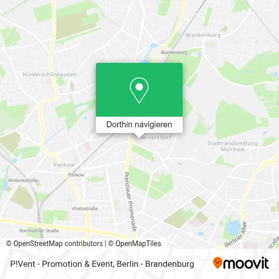 P!Vent - Promotion & Event Karte