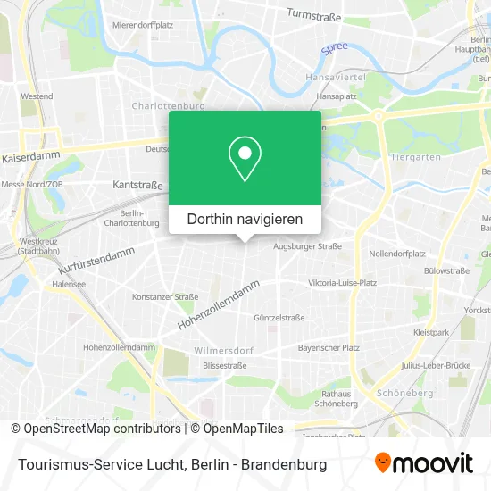 Tourismus-Service Lucht Karte