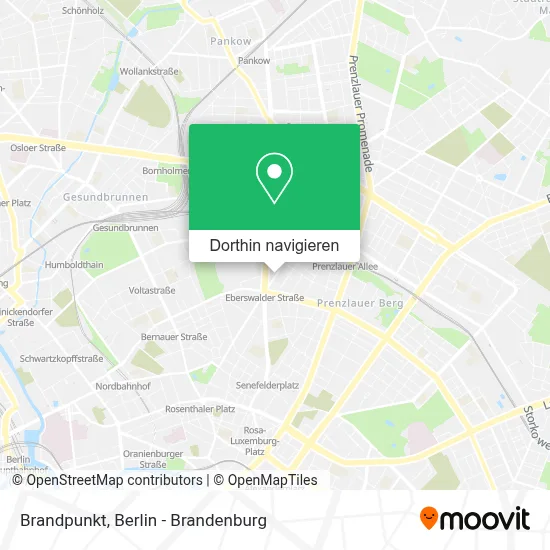 Brandpunkt Karte