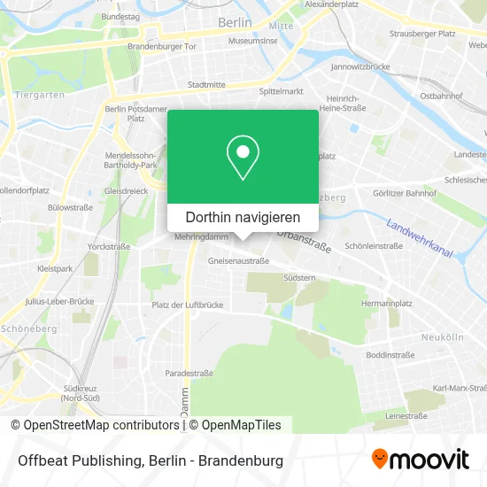 Offbeat Publishing Karte
