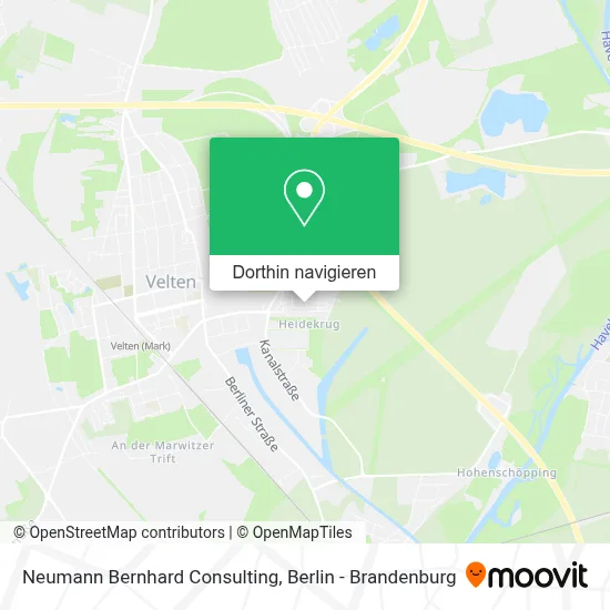 Neumann Bernhard Consulting Karte