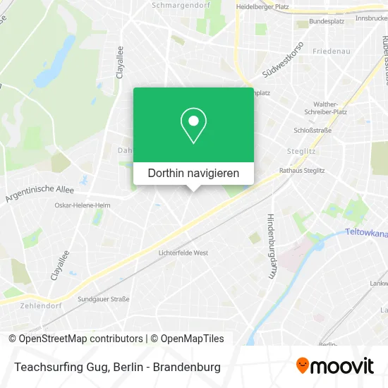Teachsurfing Gug Karte