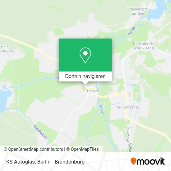KS Autoglas Karte