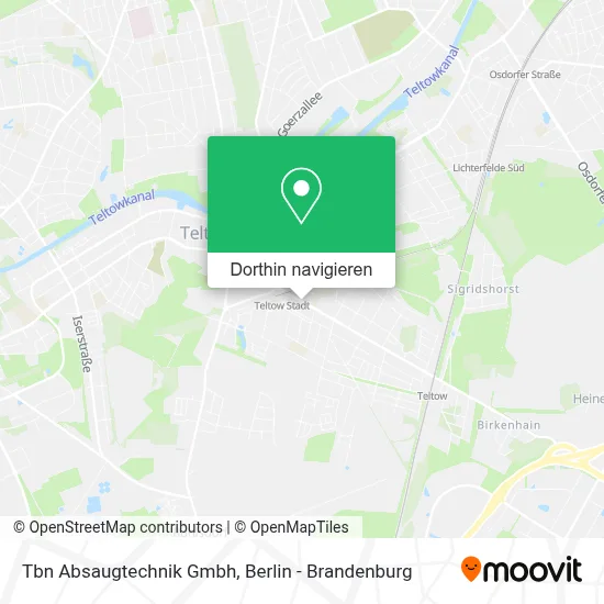 Tbn Absaugtechnik Gmbh Karte