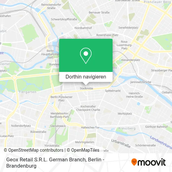 Geox Retail S.R.L. German Branch Karte