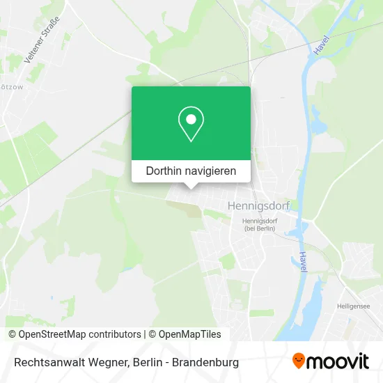 Rechtsanwalt Wegner Karte