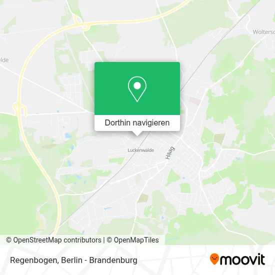 Regenbogen Karte