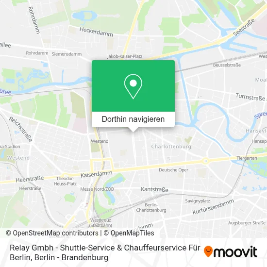 Relay Gmbh - Shuttle-Service & Chauffeurservice Für Berlin Karte
