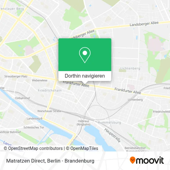 Matratzen Direct Karte