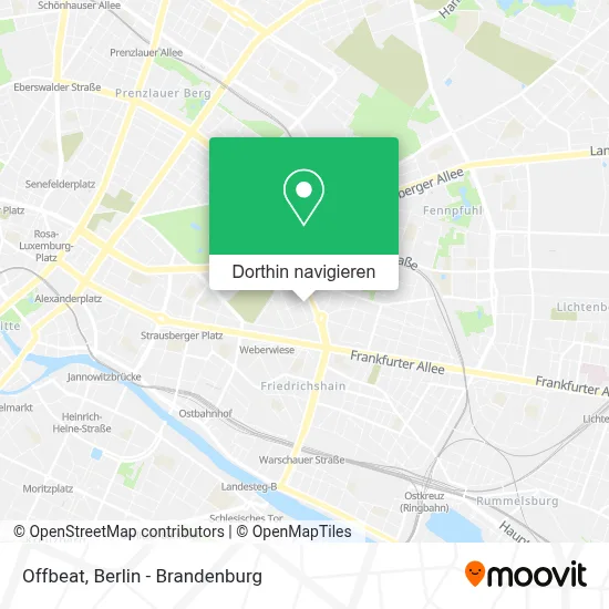 Offbeat Karte