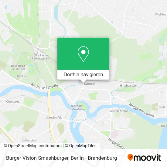 Burger Vision Smashburger Karte