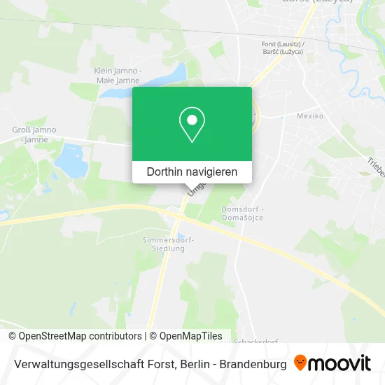 Verwaltungsgesellschaft Forst Karte