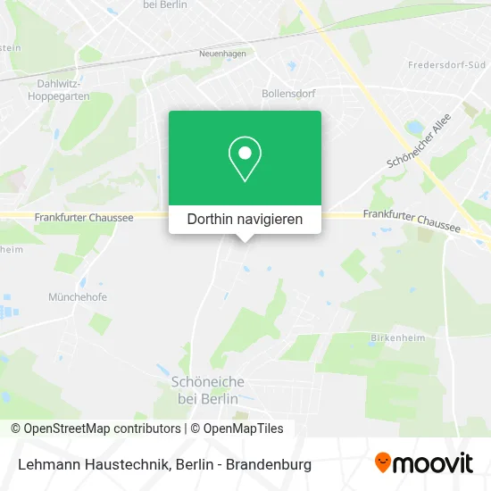 Lehmann Haustechnik Karte
