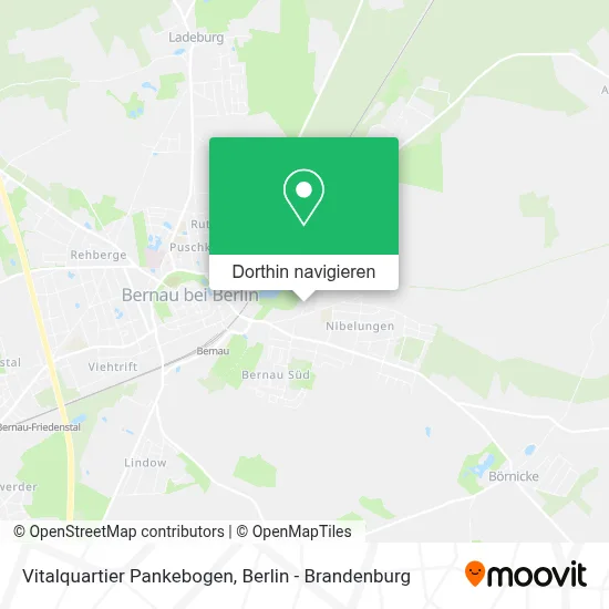 Vitalquartier Pankebogen Karte