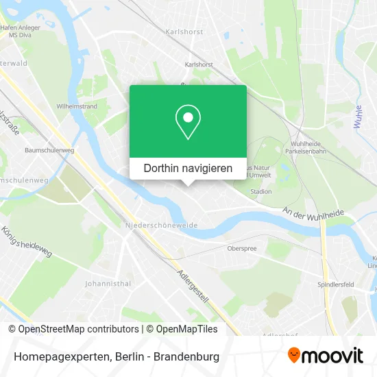 Homepagexperten Karte