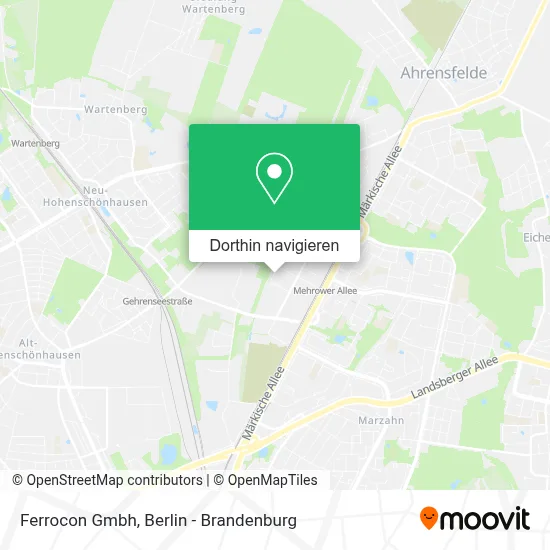 Ferrocon Gmbh Karte