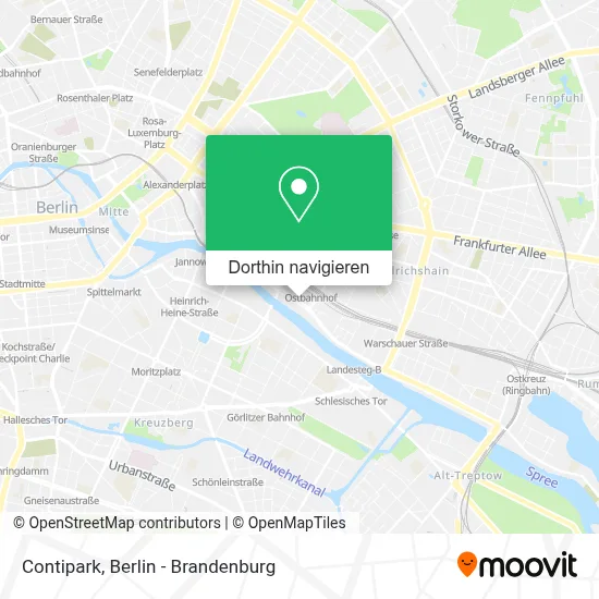 Contipark Karte