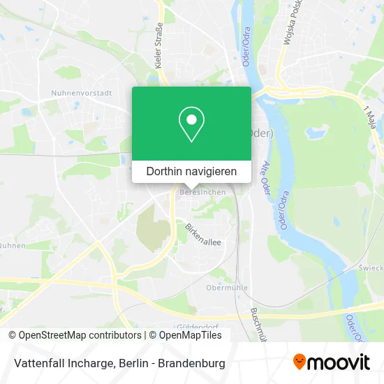 Vattenfall Incharge Karte