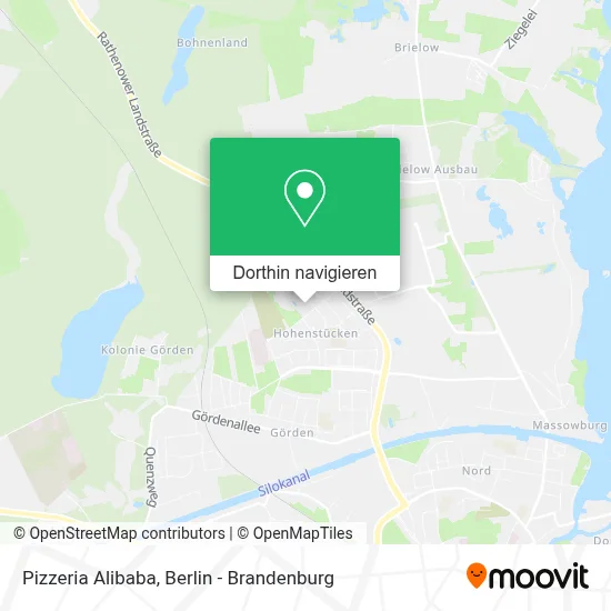 Pizzeria Alibaba Karte