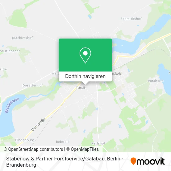 Stabenow & Partner Forstservice / Galabau Karte