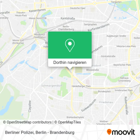 Berliner Polizei Karte
