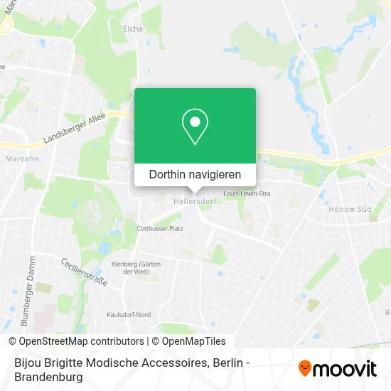 Bijou Brigitte Modische Accessoires Karte