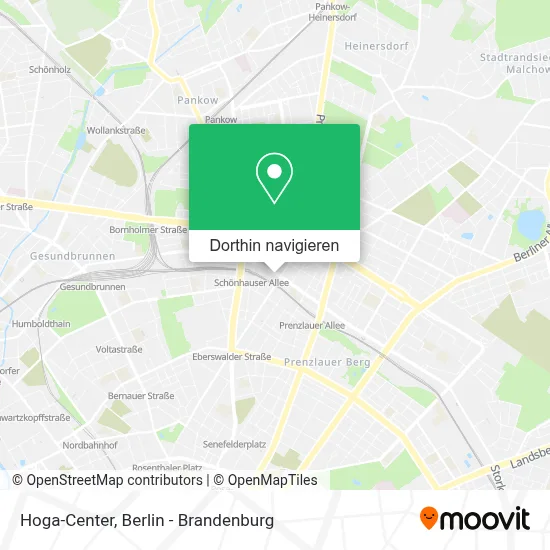 Hoga-Center Karte