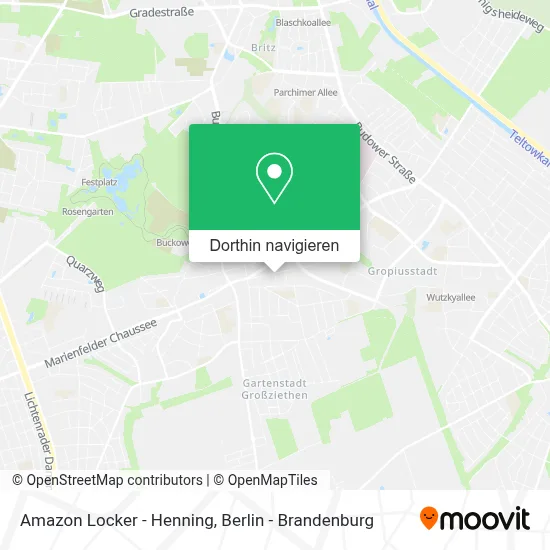 Amazon Locker - Henning Karte