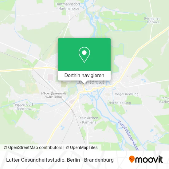 Lutter Gesundheitsstudio Karte