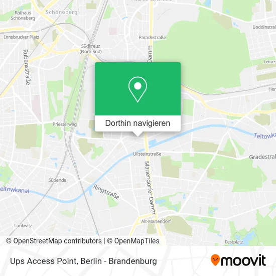 Ups Access Point Karte