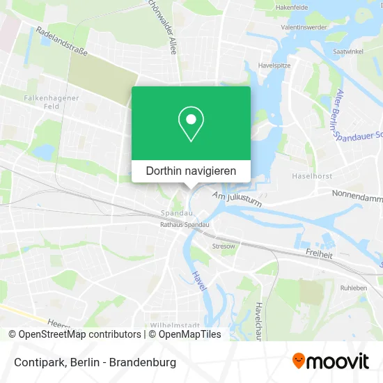 Contipark Karte