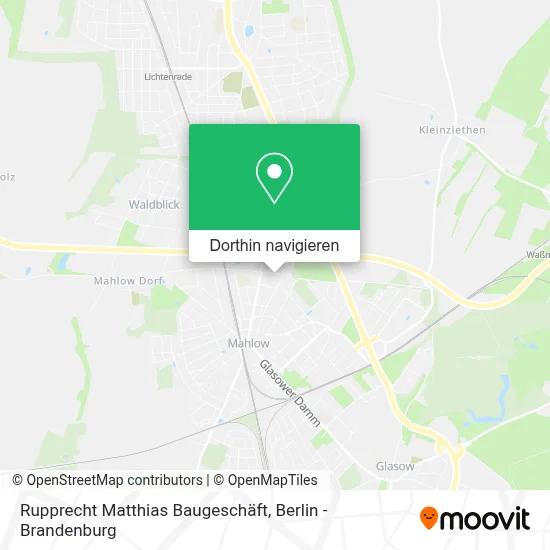 Rupprecht Matthias Baugeschäft Karte