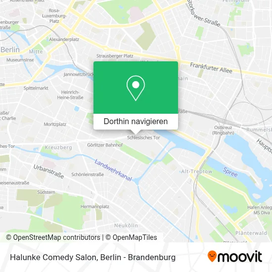 Halunke Comedy Salon Karte