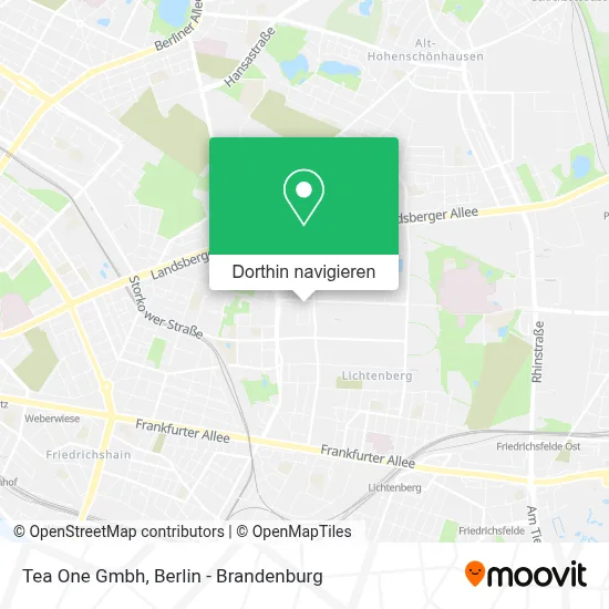 Tea One Gmbh Karte