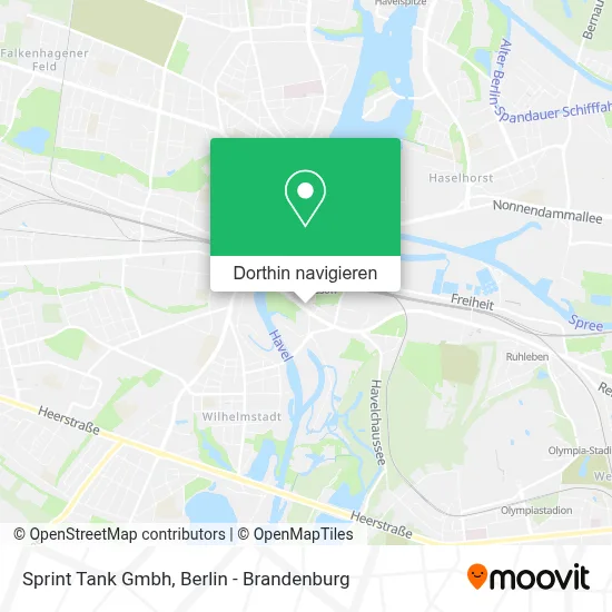 Sprint Tank Gmbh Karte