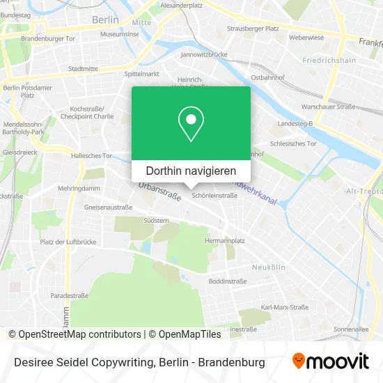 Desiree Seidel Copywriting Karte