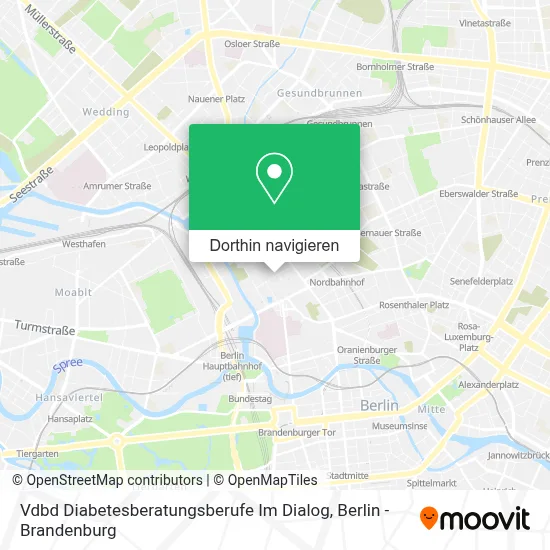 Vdbd Diabetesberatungsberufe Im Dialog Karte