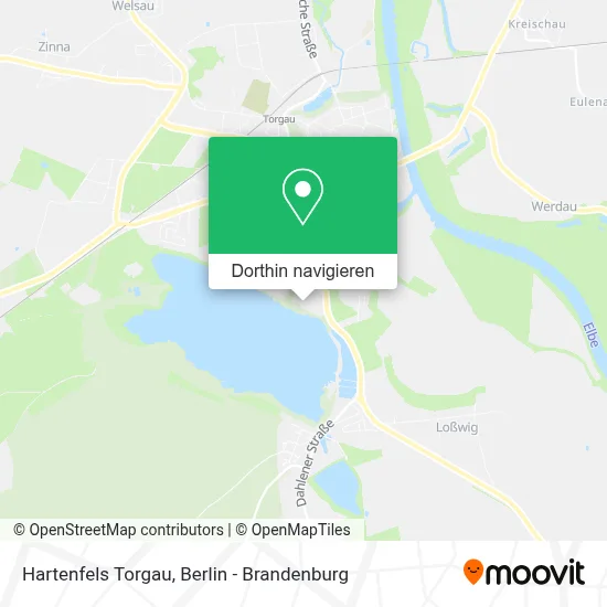 Hartenfels Torgau Karte