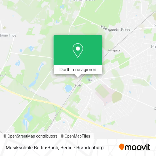 Musikschule Berlin-Buch Karte