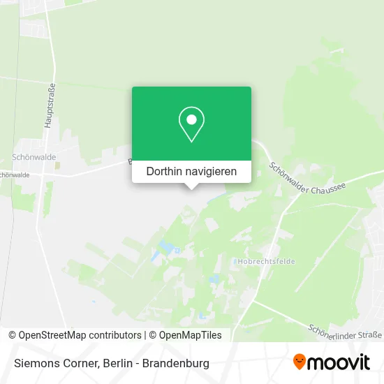 Siemons Corner Karte