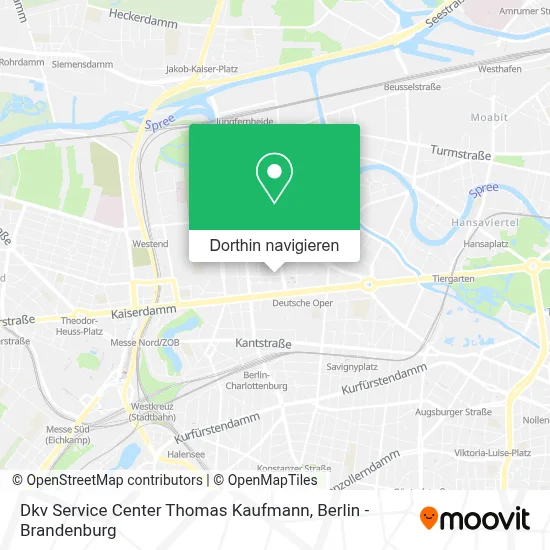 Dkv Service Center Thomas Kaufmann Karte