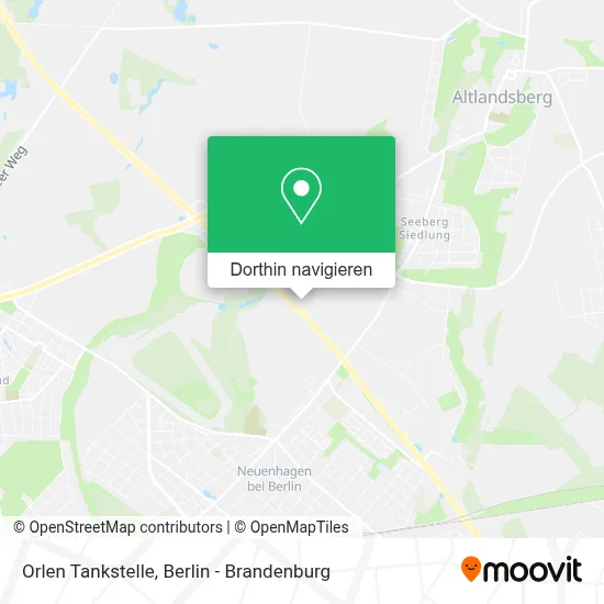 Orlen Tankstelle Karte