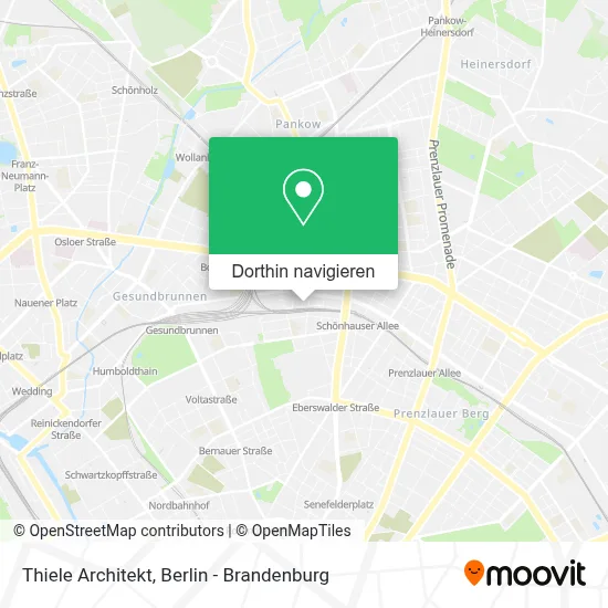 Thiele Architekt Karte
