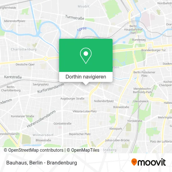 Bauhaus Karte