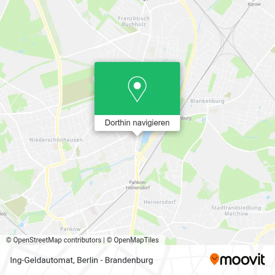 Ing-Geldautomat Karte