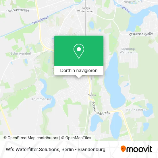 Wfs Waterfilter.Solutions Karte
